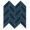 Edge Navy 11.97 in. x 12.13 in. Chevron Glossy & matte blend Glass Mosaic Tile (1.008 sq. ft./Each) by EMSER TILE 1 Edge Navy 11.97 in. x 12.13 in. Chevron Glossy & matte blend Glass Mosaic Tile (1.008 sq. ft./Each) by EMSER TILE -EMSER TILE store navy emser tile glass tile 1663851 64 1000