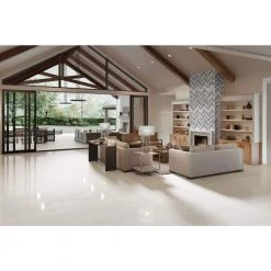 Contessa Oro 23.43 in. x 23.43 in. Polished Marble Look Porcelain Floor and Wall Tile (14.988 sq. ft./Case) by EMSER TILE -EMSER TILE store oro emser tile porcelain tile 2045501 31 1000