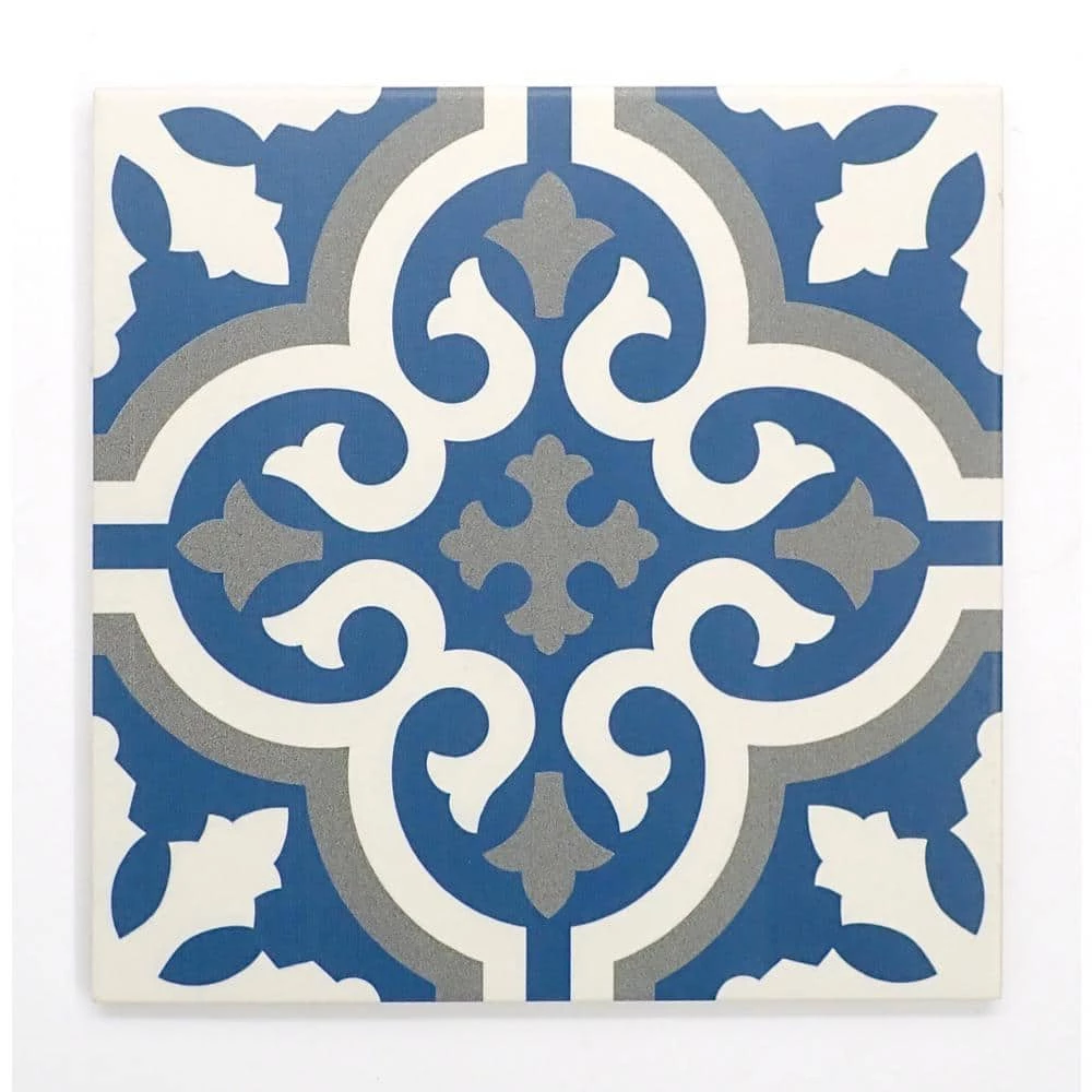 Design Outline 9.09 in. x 9.09 in. Porcelain Floor and Wall Tile (10.332 sq. ft./Case) by EMSER TILE 7 Design Outline 9.09 in. x 9.09 in. Porcelain Floor and Wall Tile (10.332 sq. ft./Case) by EMSER TILE - Image 5