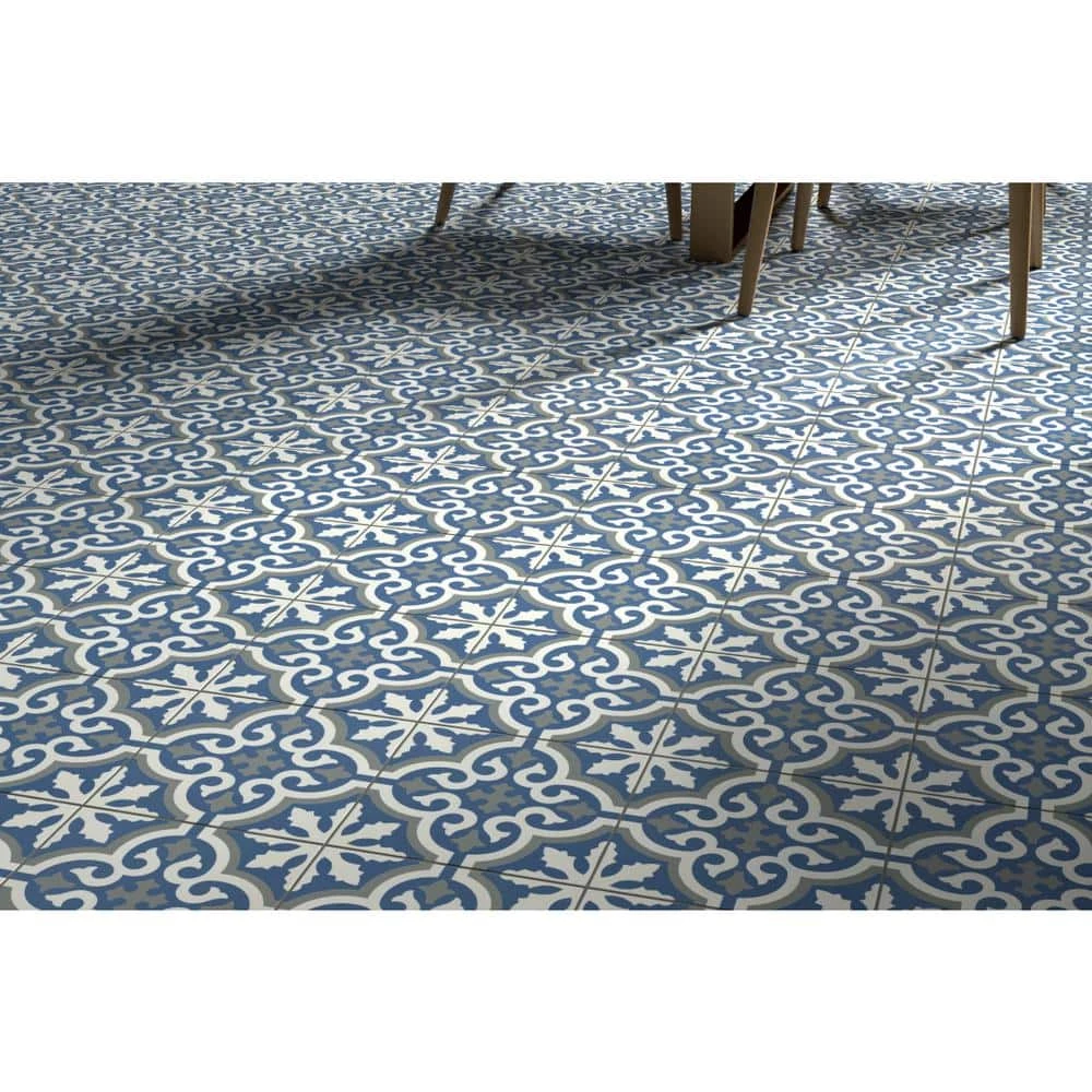 Design Outline 9.09 in. x 9.09 in. Porcelain Floor and Wall Tile (10.332 sq. ft./Case) by EMSER TILE 9 Design Outline 9.09 in. x 9.09 in. Porcelain Floor and Wall Tile (10.332 sq. ft./Case) by EMSER TILE - Image 7