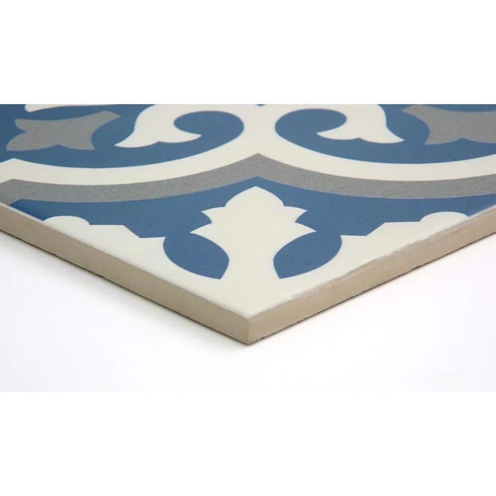 Design Outline 9.09 in. x 9.09 in. Porcelain Floor and Wall Tile (10.332 sq. ft./Case) by EMSER TILE 5 Design Outline 9.09 in. x 9.09 in. Porcelain Floor and Wall Tile (10.332 sq. ft./Case) by EMSER TILE - Image 3