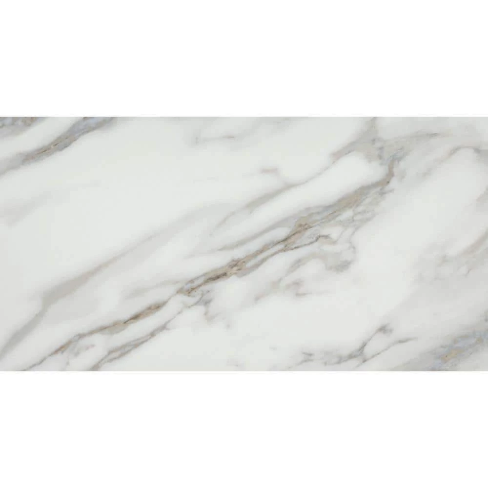 Swiss Ii Rhone 11.22 in. x 23.43 in. Polished Porcelain Stone Look Floor and Wall Tile (11.052 sq. ft./Case) by EMSER TILE 3 Swiss Ii Rhone 11.22 in. x 23.43 in. Polished Porcelain Stone Look Floor and Wall Tile (11.052 sq. ft./Case) by EMSER TILE