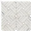 Alluro Silver 12.01 in. x 12.01 in. Basketweave Polished Marble Mosaic Tile (1.001 sq. ft./Each) by EMSER TILE 1 Alluro Silver 12.01 in. x 12.01 in. Basketweave Polished Marble Mosaic Tile (1.001 sq. ft./Each) by EMSER TILE -EMSER TILE store silver emser tile marble tile 1882594 64 1000