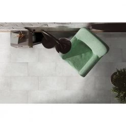 Sterlina Silver 11.81 in. x 23.62 in. Matte Marble Look Porcelain Floor and Wall Tile (15.504 sq. ft./Case) by EMSER TILE -EMSER TILE store silver m emser tile porcelain tile 1824407 31 1000