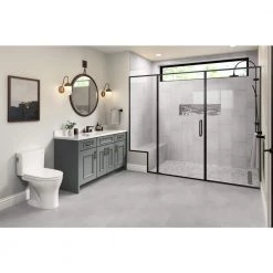 Sterlina Silver 11.81 in. x 23.62 in. Matte Marble Look Porcelain Floor and Wall Tile (15.504 sq. ft./Case) by EMSER TILE -EMSER TILE store silver m emser tile porcelain tile 1824407 44 1000