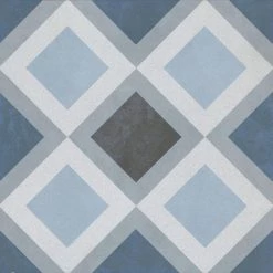 Design Sketch 9.17 in. x 9.17 in. Matte Patterned Look Porcelain Floor and Wall Tile (10.332 sq. ft./Case) by EMSER TILE