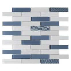 Volare Stella 11.73 in. x 11.73 in. x 7mm Glass Mesh-Mounted Mosaic Tile (0.96 sq. ft.) by EMSER TILE