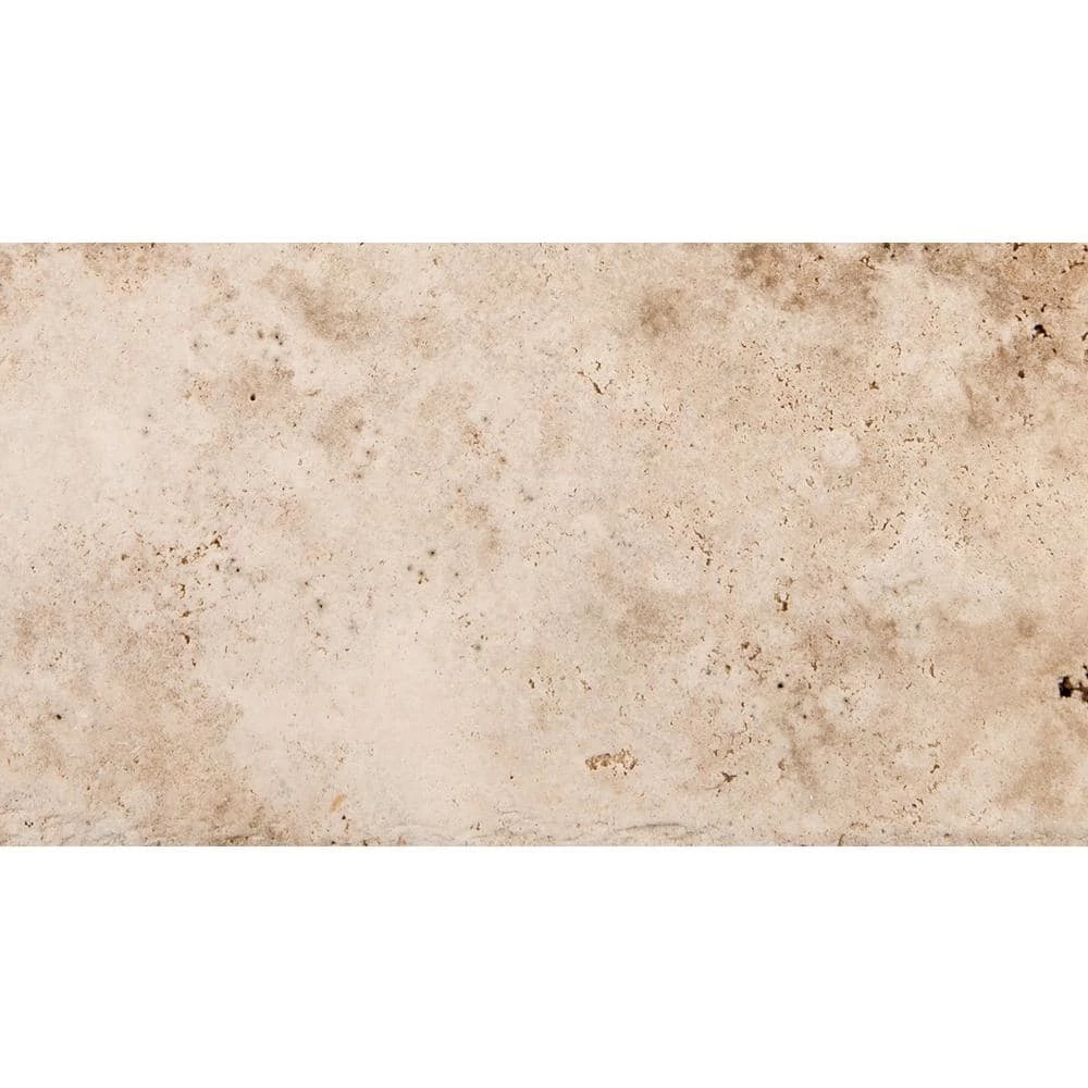Trav Chiseled Vanilla Coffee 7.87 in. x 15.75 in. Travertine Floor and Wall Tile by EMSER TILE 6 Trav Chiseled Vanilla Coffee 7.87 in. x 15.75 in. Travertine Floor and Wall Tile by EMSER TILE - Image 4