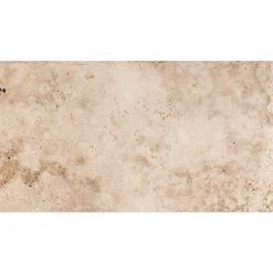 Trav Chiseled Vanilla Coffee 7.87 in. x 15.75 in. Travertine Floor and Wall Tile by EMSER TILE