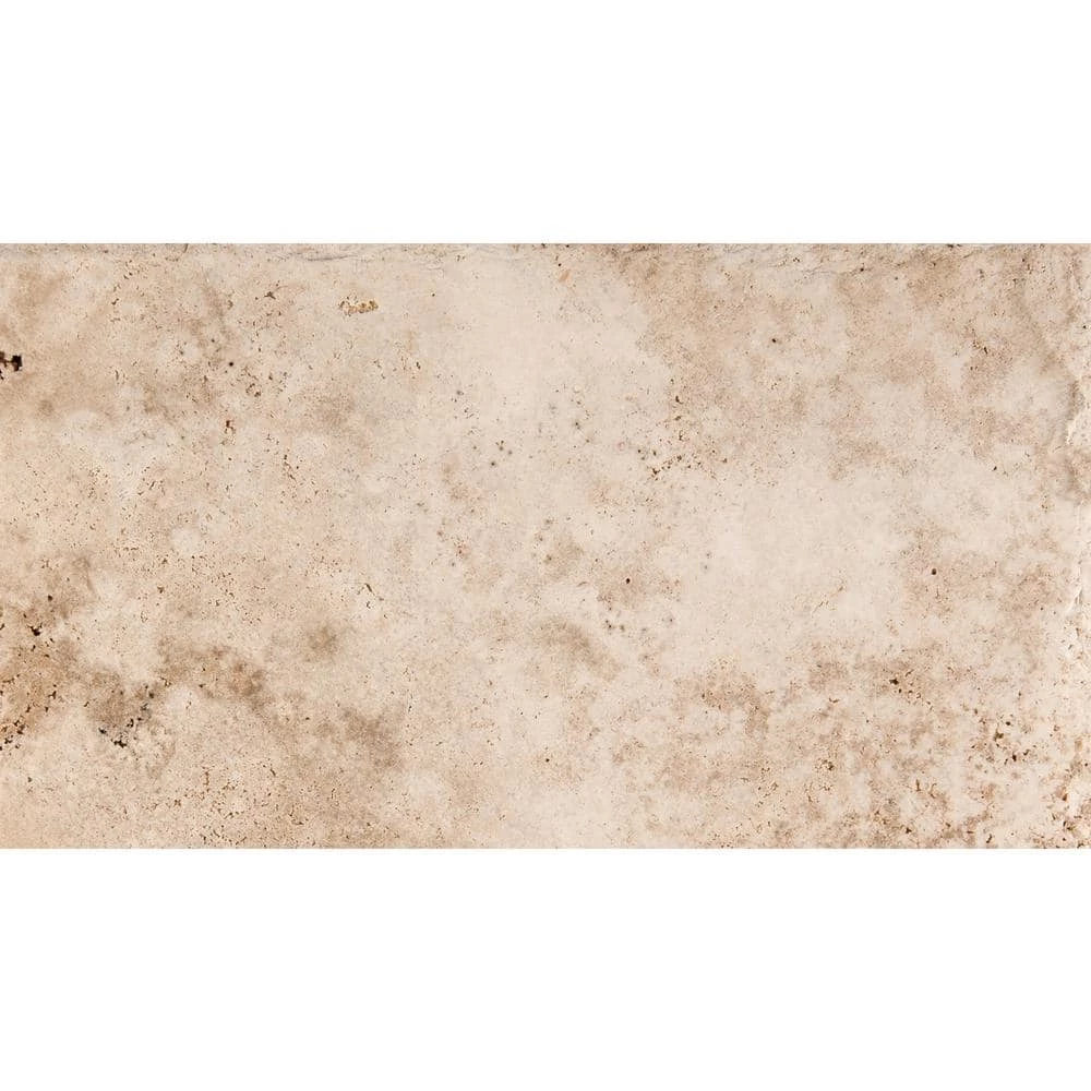 Trav Chiseled Vanilla Coffee 7.87 in. x 15.75 in. Travertine Floor and Wall Tile by EMSER TILE 3 Trav Chiseled Vanilla Coffee 7.87 in. x 15.75 in. Travertine Floor and Wall Tile by EMSER TILE