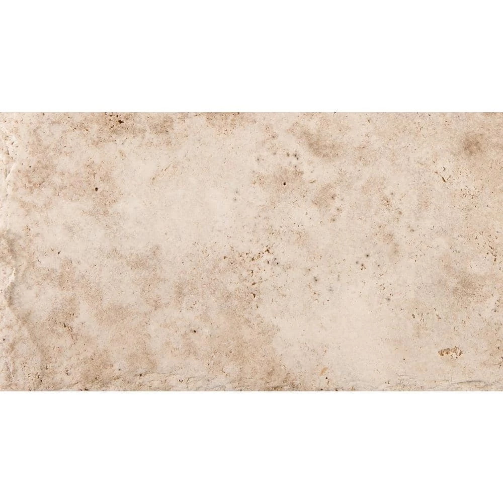 Trav Chiseled Vanilla Coffee 7.87 in. x 15.75 in. Travertine Floor and Wall Tile by EMSER TILE 5 Trav Chiseled Vanilla Coffee 7.87 in. x 15.75 in. Travertine Floor and Wall Tile by EMSER TILE - Image 3