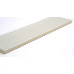 Raku White 2.95 in. x 11.81 in. Glossy Brick Look Ceramic Wall Tile (6.05 sq. ft./Case) by EMSER TILE -EMSER TILE store white emser tile ceramic tile 1941494 4f 1000