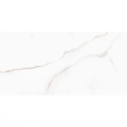 Sculpture White Matte 12.09 in. x 24.21 in. Porcelain Floor and Wall Tile (10.16 sq. ft. / case) by EMSER TILE