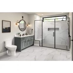 Sculpture White Matte 12.09 in. x 24.21 in. Porcelain Floor and Wall Tile (10.16 sq. ft. / case) by EMSER TILE -EMSER TILE store white emser tile glass tile 1412189 c3 1000