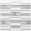 La Vie White 11.81 in. x 11.93 in. x 6mm Glass Mesh-Mounted Mosaic Tile (0.98 sq. ft.) by EMSER TILE 2 La Vie White 11.81 in. x 11.93 in. x 6mm Glass Mesh-Mounted Mosaic Tile (0.98 sq. ft.) by EMSER TILE -EMSER TILE store white emser tile glass tile 1631509 64 1000