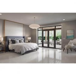 Concept White 10.24 in. x 11.81 in. Squares Semi-gloss Glass Mosaic Tile (0.84 sq. ft./Each) by EMSER TILE -EMSER TILE store white emser tile glass tile 1885373 31 1000