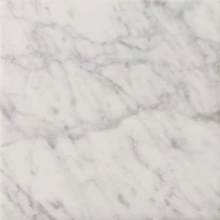 Bianco Gioia 18 in. x 18 in. Marble Floor and Wall Tile (2.25 sq. ft.) by EMSER TILE