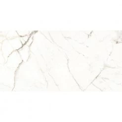 Parkview White 11.81 in. x 23.62 in. Polished Porcelain Field Tile by EMSER TILE -EMSER TILE store white emser tile porcelain tile a86parkwh1224p 4f 1000
