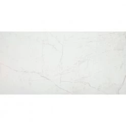 Sterlina White 11.81 in. x 23.62 in. Matte Marble Look Porcelain Floor and Wall Tile (15.504 sq. ft./Case) by EMSER TILE -EMSER TILE store white matte emser tile porcelain tile 1824415 44 1000