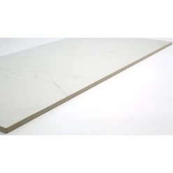 Sterlina White 11.81 in. x 23.62 in. Matte Marble Look Porcelain Floor and Wall Tile (15.504 sq. ft./Case) by EMSER TILE -EMSER TILE store white matte emser tile porcelain tile 1824415 4f 1000