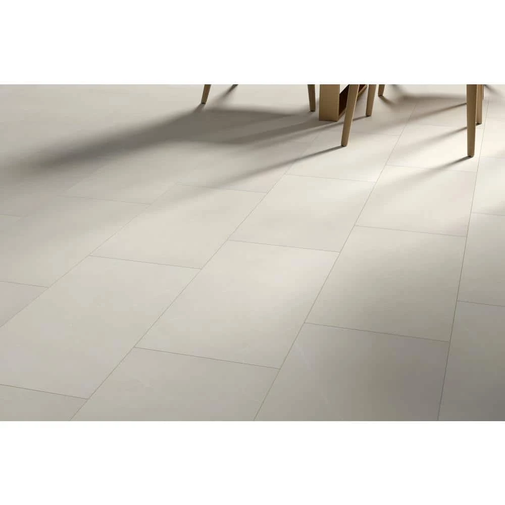 Sterlina White 23.62 in. x 47.24 in. Polished Marble Look Porcelain Floor and Wall Tile (15.5 sq. ft./Case) by EMSER TILE 4 Sterlina White 23.62 in. x 47.24 in. Polished Marble Look Porcelain Floor and Wall Tile (15.5 sq. ft./Case) by EMSER TILE - Image 2