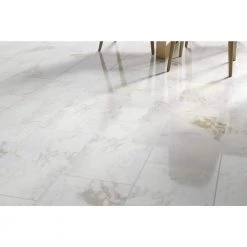 Kalta Fiore 12 in. x 24 in. Marble Floor and Wall Tile (10.02 sq. ft. / case) by EMSER TILE -EMSER TILE store white polished emser tile marble tile 1327259 1f 1000